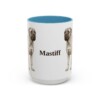 15oz Mastiff Mug, Light Blue, front view