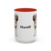 15oz Mastiff Mug, Red, front view