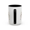 15oz Mastiff Mug, Black, back view