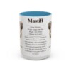 15oz Mastiff Mug, Light Blue, front view