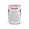 15oz Mastiff Mug, Pink, front view