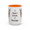 15oz-mcnab-mug-humor-orange 15oz Funny McNab Mug, Orange, front view