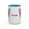 15oz McNab Mug, Light Blue, front view