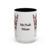 15oz-mcnab-mug-mom-black-front 15oz McNab Dog Mom Mug, Black, front view