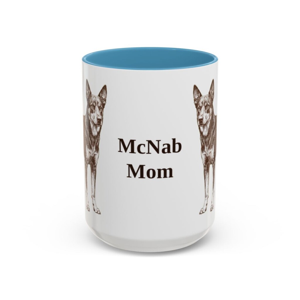15oz-mcnab-mug-mom-light-blue 15oz McNab Dog Mom Mug, Light Blue, front view