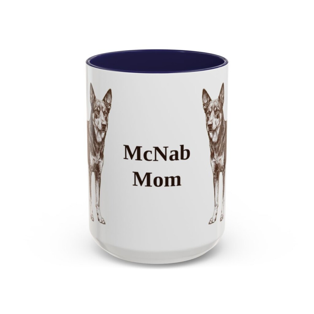 15oz-mcnab-mug-mom-navy 15oz McNab Dog Mom Mug, Navy, front view