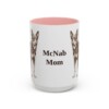 15oz-mcnab-mug-mom-pink 15oz McNab Dog Mom Mug, Pink, front view