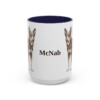 15oz McNab Mug, Navy, front view