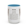 15oz McNab Mug, Light Blue, front view