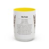15oz McNab Mug, Yellow, front view
