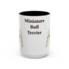 15oz-miniature-bull-terrier-mug-black-front 15oz Miniature Bull Terrier Mug, Black, front view