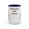 15oz-miniature-bull-terrier-mug-navy 15oz Miniature Bull Terrier Mug, Navy, front view