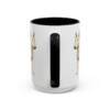 15oz Miniature Bull Terrier Mug, Black, back view