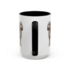 15oz miniature poodle mug, Black