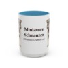 15oz-miniature-schnauzer-mug-latin-light-blue 15oz Miniature Schnauzer Latin Mug, Light Blue, front view