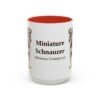 15oz-miniature-schnauzer-mug-latin-red 15oz Miniature Schnauzer Latin Mug, Red, front view