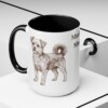 15oz-morkie-mug-mom-black-context-2 15oz Morkie Dog Mom Mug, Black, lifestyle photo