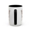 15oz Morkie Mug, Black, back view