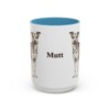 15oz Mutt Mug, Light Blue, front view