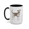 15oz mutt mug, Black