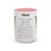 15oz mutt mug, Pink