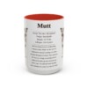 15oz mutt mug, Red