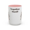 15oz Neapolitan Mastiff Mug, Pink, front view