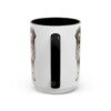 15oz Newfoundland Dog Mug, Black, back view