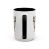 15oz Funny Norfolk Terrier Mug, Black, back view