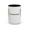 15oz Norrbottenspets Mug, Black, front view