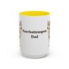 15oz-norrbottenspets-mug-dad-yellow 15oz Norrbottenspets Dog Dad Mug, Yellow, front view