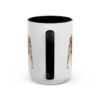 15oz Funny Norrbottenspets Mug, Black, back view