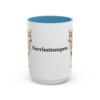 15oz Norrbottenspets Mug, Light Blue, front view