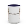 15oz Norrbottenspets Mug, Navy, front view