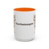 15oz Norrbottenspets Mug, Orange, front view