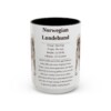 15oz-norwegian-lundehund-mug-writeup-black-front 15oz Norwegian Lundehund Mug, Black, front view