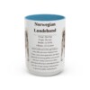 15oz-norwegian-lundehund-mug-writeup-light-blue 15oz Norwegian Lundehund Mug, Light Blue, front view