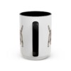 15oz Norwich Terrier Mug, Black, back view