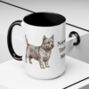 15oz-norwich-terrier-mug-mom-black-context-2 15oz Norwich Terrier Dog Mom Mug, Black, lifestyle photo