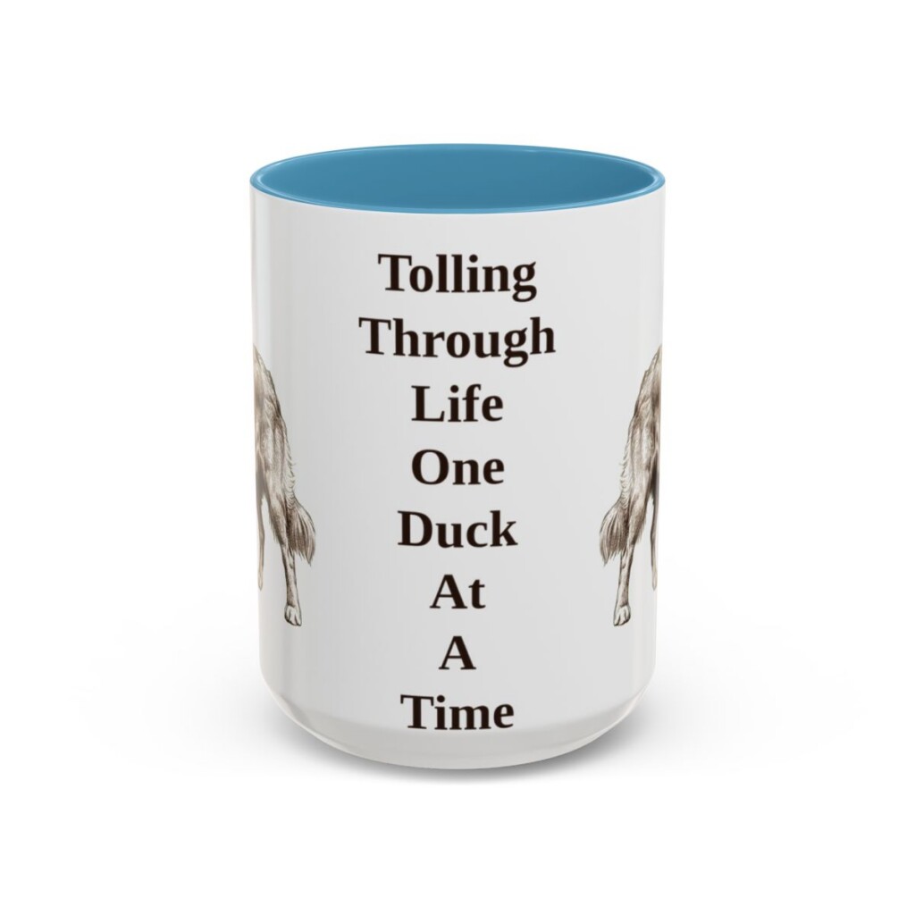 15oz-nova-scotia-duck-tolling-retriever-mug-humor-light-blue 15oz Funny Nova Scotia Duck Tolling Retriever Mug, Light Blue, front view