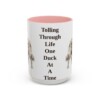 15oz-nova-scotia-duck-tolling-retriever-mug-humor-pink 15oz Funny Nova Scotia Duck Tolling Retriever Mug, Pink, front view