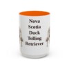 15oz-nova-scotia-duck-tolling-retriever-mug-orange 15oz Nova Scotia Duck Tolling Retriever Mug, Orange, front view