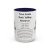 15oz Nova Scotia Duck Tolling Retriever Mug, Navy, front view
