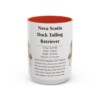 15oz Nova Scotia Duck Tolling Retriever Mug, Red, front view