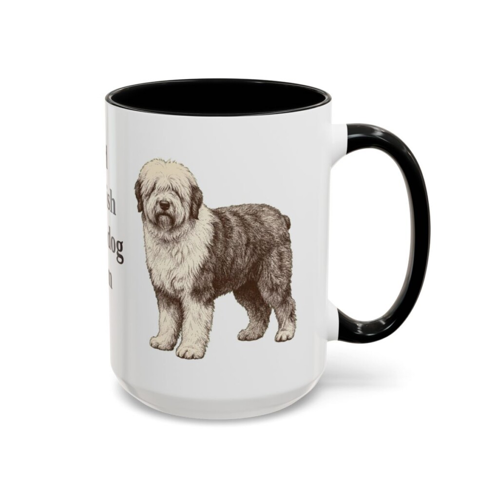 15oz-old-english-sheepdog-mug-mom-black-right 15oz Old English Sheepdog Dog Mom Mug, Black, right side view