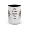 15oz Funny Olde English Bulldogge Mug, Black, front view