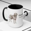 15oz-otterhound-mug-latin-black-context-2 15oz Otterhound Latin Mug, Black, lifestyle photo