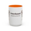 15oz-otterhound-mug-latin-orange 15oz Otterhound Latin Mug, Orange, front view