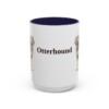 15oz Otterhound Mug, Navy, front view