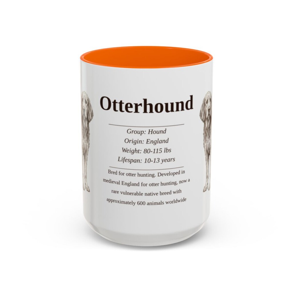 15oz-otterhound-mug-writeup-orange 15oz Otterhound Mug, Orange, front view
